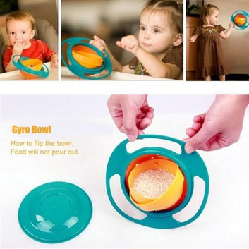 Gyro Bowl for Toddlers-Baby Magic Bowl-360 for Kids
