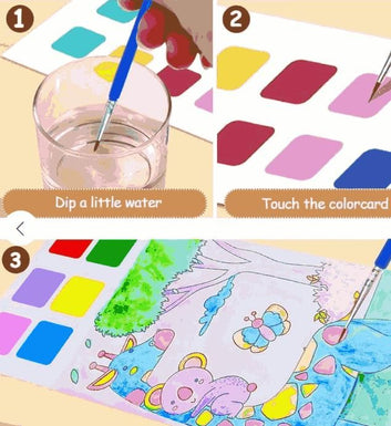 Water Coloring Books (3 pcs)